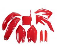 kit de plástico careno Honda CRF 250 R 2004 - 2005 Rojo OVNI Plast FULL