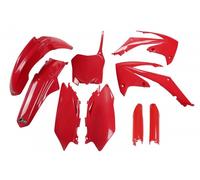 kit de plástico careno Honda CRF 250R 2010 CRF 450R 2009 - 2010 Rojo OVNI FULL