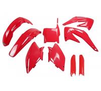 kit de plástico careno Honda CRF 450 R 2004 Rojo OVNI Plast FULL