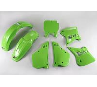 kit de plástico careno Kawasaki KX 125 1990 -1991 OVNI plástico verde