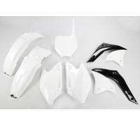 Kit De Plásticos Carenados Kawasaki KXF 250 2008 Ufo Plast Blanco