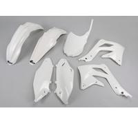 kit de plástico careno Kawasaki KXF 450 2013 - 2015 OVNI plástico blanco