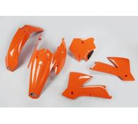 kit de plástico careno Ktm SX 125 - 250 - 450 2004 OVNI plástico naranja