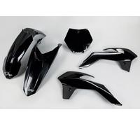 kit de plástico careno KTM SX 85 2013 - 2017 OVNI Plast negro