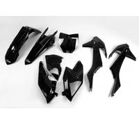 kit de plástico careno KTM SX Sxf 125 150 350 450 2016 - 2018 OVNI negro