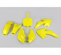 Kit de molduras UFO PLAST de 7 piezas de plástico amarillo claro OEM 01-26
