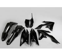 kit de plástico careno Suzuki RMZ 250 2019 - 2024 RMZ 450 2018 - 2024 OVNI negro