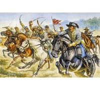 Kit De Plástico De Los Raiders De Caballería Confederada 1:72 Modelo ITALERI