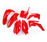 Kit de molduras UFO PLAST de 7 piezas de plástico rojo OEM 00-26