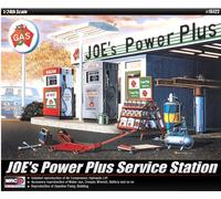 Kit De Plástico Joe's Power Plus Service Station Modelo 1:24 ACADEMY