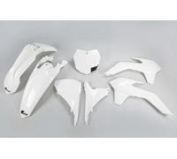kit de plástico Ktm SX SXF 125 150 250 350 450 500 2013 - 2015 OVNI blanco
