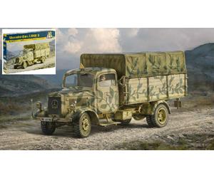 Kit De Plástico Mercedes L3000 Modelo ITALERI 1:35