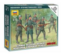 Kit De Plástico Modelo De Infantería Regular Alemana 1939/43 1:72 ZVEZDA