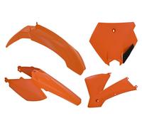 Kit De Plástico Polisport Compatible Con KTM SX 85 105 03-12 Naranja