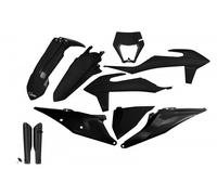 UFO PLAST Kit completo negro KTM EXC-F 450 2020-2023