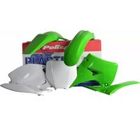 Kit de plástico verde carena polisport kawasaki kx 125-250 90090