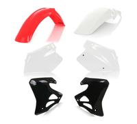Kit De Plásticos Acerbis Para CR 97 Honda Rojo Blanco Negro 0007551.553.097