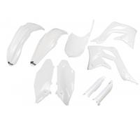 Kit De Plásticos Carenados FULL Kawasaki KXF 450 2013 - 2015 Ufo Plast Blanco