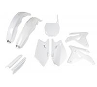 Kit De Plásticos Carenados FULL Suzuki RMZ 450 2007 Ufo Plast Blanco