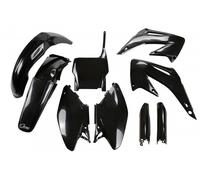 kit de plástico careno Honda CR 125 / 250 2005 - 2007 negro OVNI y plástico c...