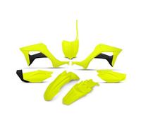 Kit De Plásticos Carenados Honda CRF 110F 2019 - 2024 Amarillo Flúor Ufo Plast