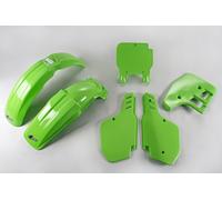 Kit De Plásticos Carenados Kawasaki KX 125 1989 Ufo Plast Verde