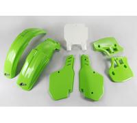 Juego de molduras UFO PLAST de 7 piezas de plástico verde/blanco