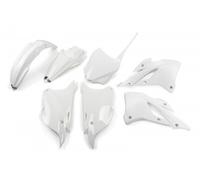 Kit De Plásticos Carenados Kawasaki KX 85 - 112 2022 - 2025 Ufo Plast Blanco