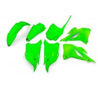 UFO PLAST Kit verde flúor Kawasaki KX 85 2022-2024