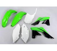 Kit De Plásticos Carenados Kawasaki KXF 250 2013 - 2016 Ufo Plast Réplica 16