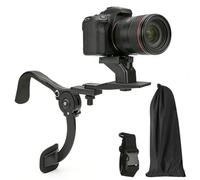 Kit De Plataforma De Hombro para Cámaras Y Videocámaras, SR-500 Correa De Cámara Negra para Exteriores Fotografía Soporte De Amortiguador De Hombro Soporte Estabilizador