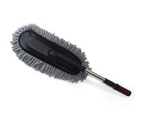 Kit de plato de plato de automóvil, cepillo de casco de automóvil ergonómico multifuncional removible plegable datador de cera de automóvil duradero cera para limpieza de automóvil