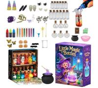 Kit de pociones de hadas para | Kit de poción de bruja para niñas para Halloween,Actividad educativa lúdica temática fantástica para el hogar escuela jardín
