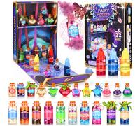 Kit de Pociones Mágicas para Niños, Pociones Magicas Niñas, 22 Botellas de Poción Mágica, Fiesta Regalos Cumpleaños para Niños, Juguetes Creativos de Regalo para Niños y Niñas de 6 7 8 9 10+ años