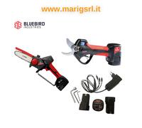 Kit de poda Blue bird tijeras PS 23-28C Fast + CS 23-05A sierra con3 baterías