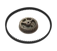 Kit de polea de árbol de levas, engranaje y correa de distribución for desbrozadora de motor de 4 tiempos GX35, GX35NT, HHT35S, UMC435A y UMC425A