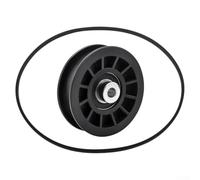 Kit de polea de repuesto y correa de transmisión para modelos de cortacésped Z254F 539110411 539110311 CZ3815 CZ4217 Z5426 460ZX 541ZX para un rendimiento consistente