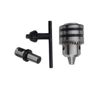Kit de portabrocas magnético que incluye 1 abrazadera de portabrocas de 5 13 mm y 3 de 16 mm, adaptador de vástago de 3/4 y conexión para ejes cónicos Weldon de 3/4 a B16 (D)