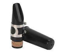 Kit de Portavoz de Clarinete, Accesorios Completos, Agarre Cómodo, Material único, Resistente y Listo, Diseño Portátil, Portátil y Práctico, Fácil Transportar, Ideal para (BLACK)