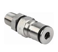 Kit de poste de bloqueo de bola for barril Cornelius de elaboración casera - Accesorios for líquidos y gases con mampara de 1/4"