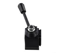 Kit de poste de herramientas de cambio rápido con soportes de herramientas de acero para tornos de metal, columpio de 6 a 9 pulgadas, moleteado de perforación de torneado CNC compatible con Aloris