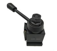 Kit de poste de herramientas de torno de cambio rápido de acero con varios soportes de moleteado para mecanizado CNC de metal tornos oscilantes de 6-9 pulgadas (250-000)