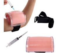 Kit de práctica de inyección, almohadilla de entrenamiento de inyección intramuscular modelo IM, ID, SQ, almohadilla de práctica de inyección, almohadilla de entrenamiento de inyección 3 en 1 for es