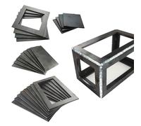 Kit de práctica de soldadura, 24 placas de entrenamiento para principiantes para el desarrollo de habilidades, adecuado para soldadura de gas de arco MIG TIG, herramienta de aprendizaje de taller