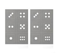 Kit de práctica de soldadura de 2 juegos con 24 cupones de placas de acero suave para entrenamiento de soldadura eficaz y refinamiento de habilidades