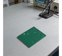 Kit de práctica de soldadura de bricolaje con dispositivo de control de temperatura para entrenamiento electrónico y desarrollo de habilidades de montaje de circuitos con entrada de 12 V