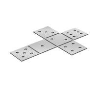 Kit De Práctica De Soldadura, Juego De Soldadara De Dados De Acero, Equipo De Entrenamiento De Metal, Placa De Acero Cuadrada, Accesorios De Soldadura Para Principiantes, Herramientas De Taller Para E