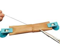 Kit de práctica de sutura de silicona, modelo de entrenamiento de anastomosis intestinal, modelo de sutura intestinal, molde de habilidades laparoscópicas reutilizable for la práctica de herramientas