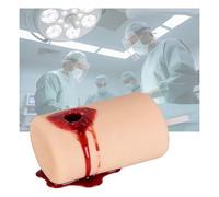 Kit de práctica de sutura: simula un escenario de sangrado. Kit de entrenamiento para el empaquetamiento de heridas y torniquete, utilizado para la formación en hemostasia en cursos de medicina