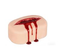 Kit de práctica de sutura: simula un escenario de sangrado. Kit de entrenamiento para el empaquetamiento de heridas y torniquete, utilizado para la formación en hemostasia en cursos de medicina